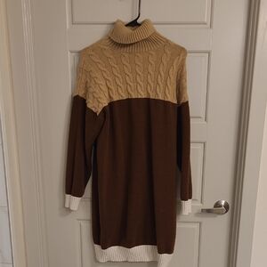 Eloquii Tan Sweater